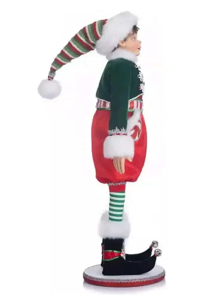 Katherine's Collection 26" Pepper the Elf Figurine - Michelle's aDOORable Creations - Christmas Decor