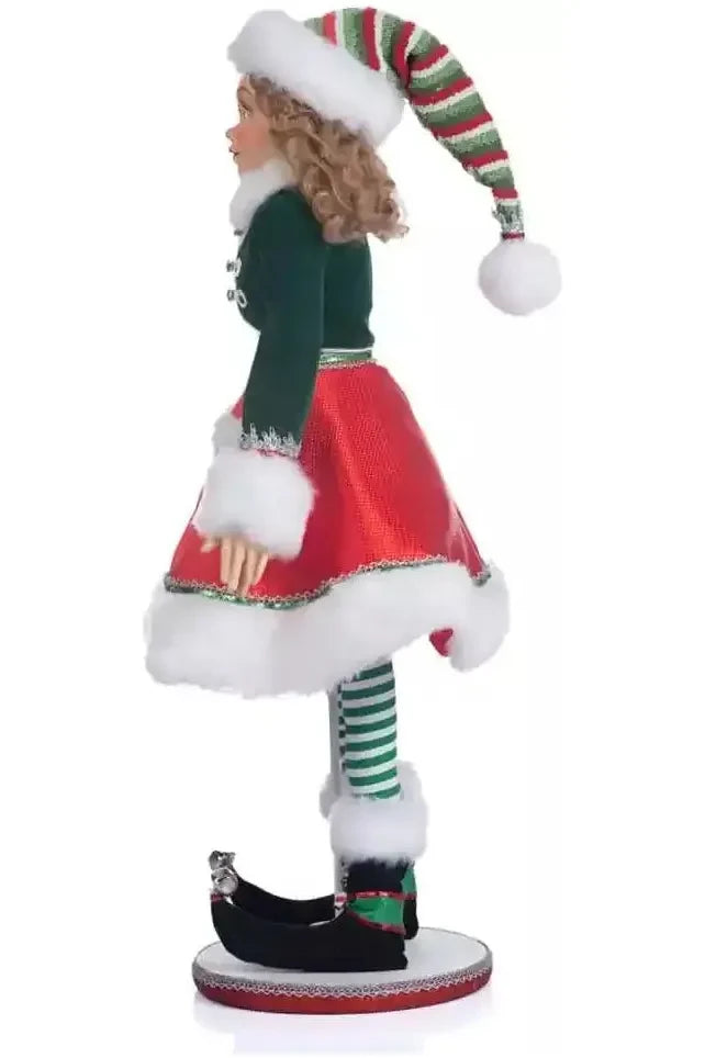 Katherine's Collection 26.5" Mint the Elf Figurine - Michelle's aDOORable Creations - Christmas Decor