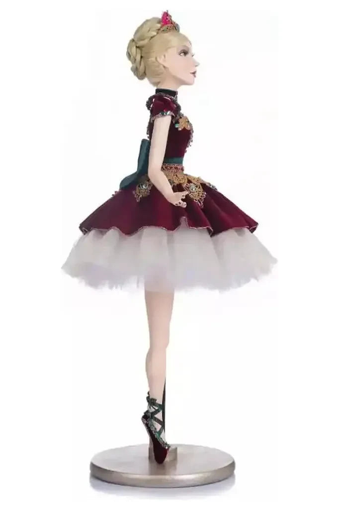 Katherine's Collection 29.25" Sugar Plum Ballerina Standing Nutcracker - Michelle's aDOORable Creations - Christmas Decor