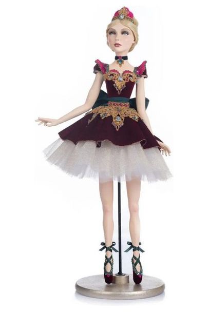 Katherine's Collection 29.25" Sugar Plum Ballerina Standing Nutcracker - Michelle's aDOORable Creations - Christmas Decor