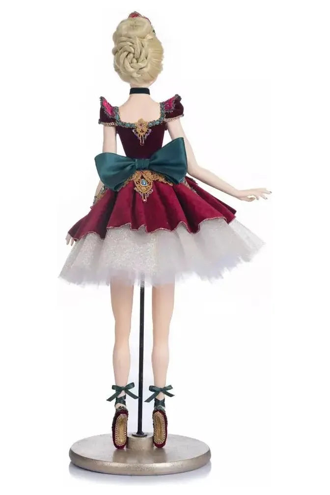 Katherine's Collection 29.25" Sugar Plum Ballerina Standing Nutcracker - Michelle's aDOORable Creations - Christmas Decor