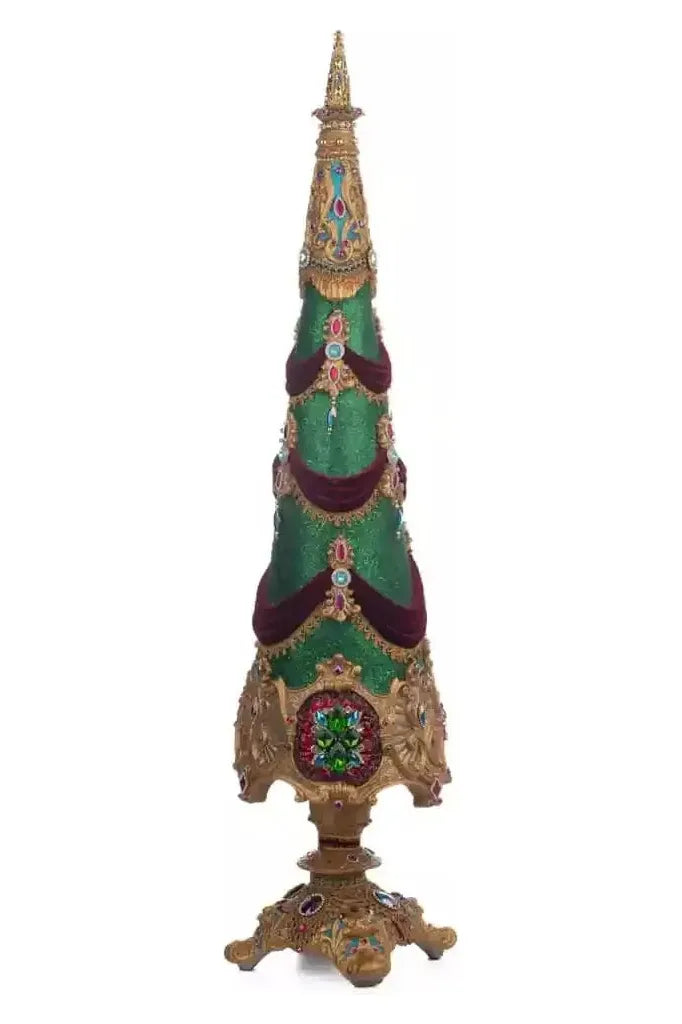 Katherine's Collection 37.5" Nutcracker Embellished Tabletop Tree - Michelle's aDOORable Creations - Christmas Decor