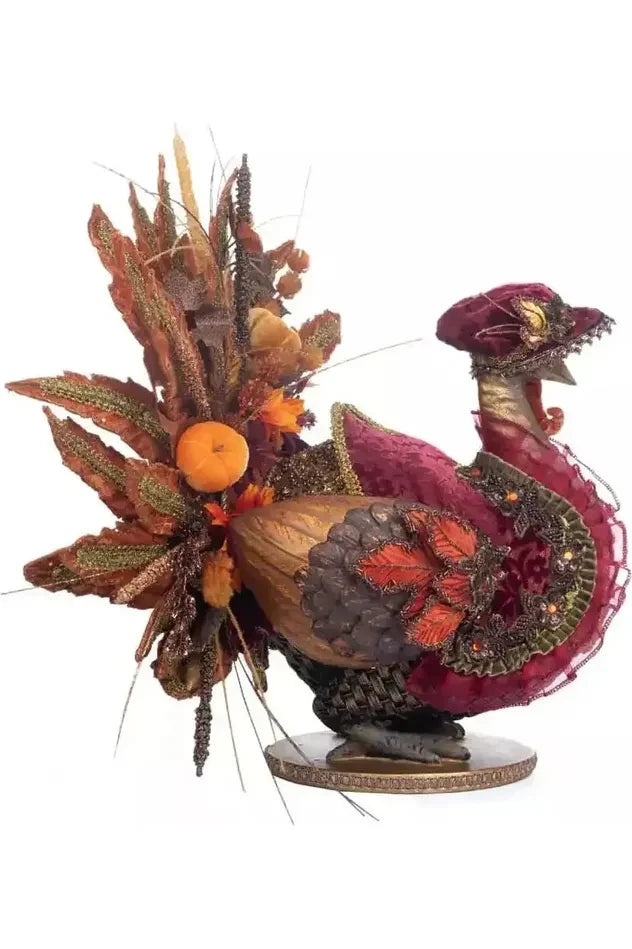 Katherine's Collection Dahlia Waddlesworth Turkey - Michelle's aDOORable Creations - Fall Decor