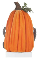 Katherine's Collection Grumpy Lanky Leg Pumpkin - Michelle's aDOORable Creations - Halloween Decor