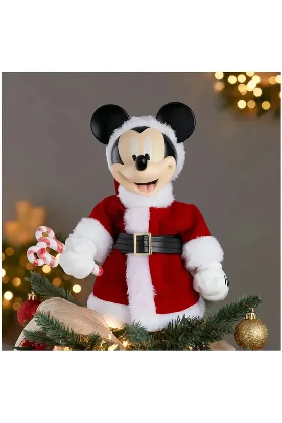 Kurt Adler 10" Disney© Mickey Mouse With Bendable Arms Treetop - Michelle's aDOORable Creations - Christmas Tree Topper