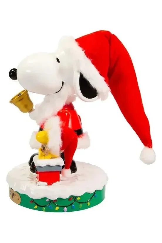 Shop For Kurt Adler Musical Santa Snoopy Nutcracker at Michelle's aDOORable Creations