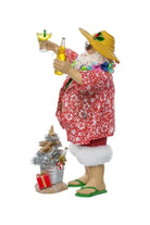 Shop For Kurt Adler 10 - Inch Fabriché' Beach Santa (Set of 2) at Michelle's aDOORable Creations