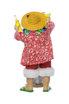 Shop For Kurt Adler 10 - Inch Fabriché' Beach Santa (Set of 2) at Michelle's aDOORable Creations