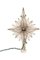 Shop For Kurt Adler 10-Light 10.5-Inch Multi-Pointed Bethlehem Star Treetop UL3016