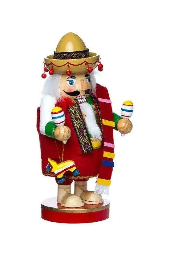 Kurt Adler 10.25" Chubby Mexican Nutcracker - Michelle's aDOORable Creations - Nutcrackers