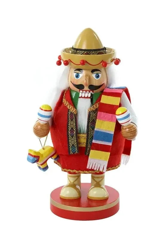 Kurt Adler 10.25" Chubby Mexican Nutcracker - Michelle's aDOORable Creations - Nutcrackers