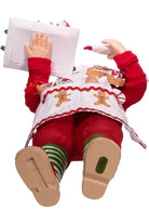 Kurt Adler 10.5" Fabriché™ Gingerbread Chef Santa - Michelle's aDOORable Creations - Christmas Decor