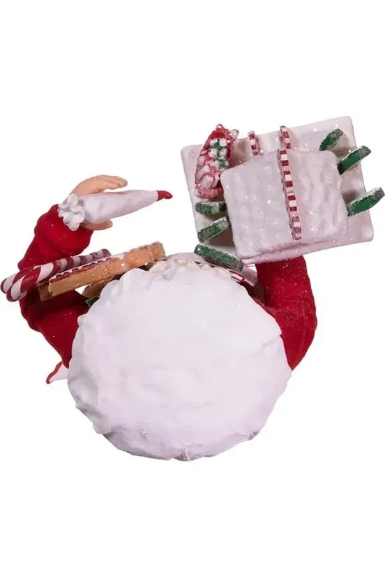 Kurt Adler 10.5" Fabriché™ Gingerbread Chef Santa - Michelle's aDOORable Creations - Christmas Decor