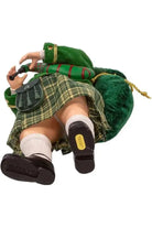 Shop For Kurt Adler 10.5" Fabriché™ Musical Irish Bagpiper Santa FA0188