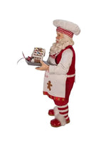 Shop For Kurt Adler 11" Fabriché™ Gingerbread Chef Santa FA0104