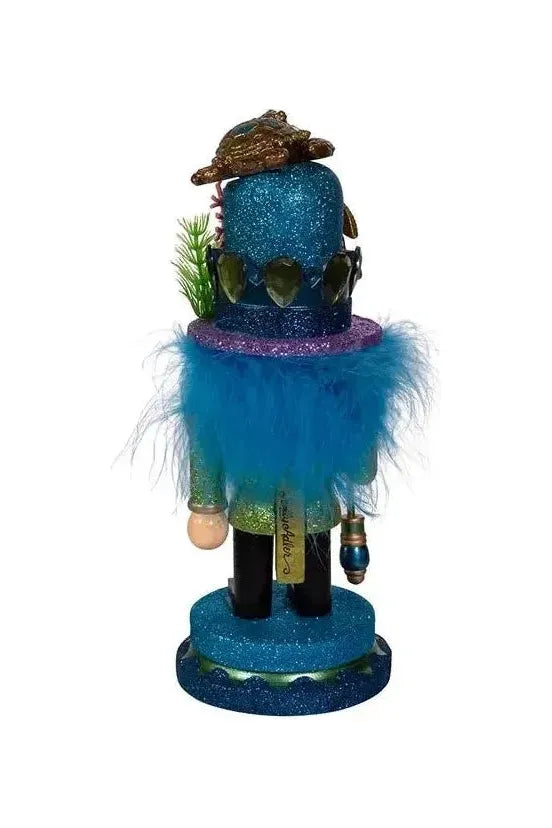 Shop For Kurt Adler 11" Hollywood Nutcrackers™ Sea Turtle Hat Nutcracker at Michelle's aDOORable Creations