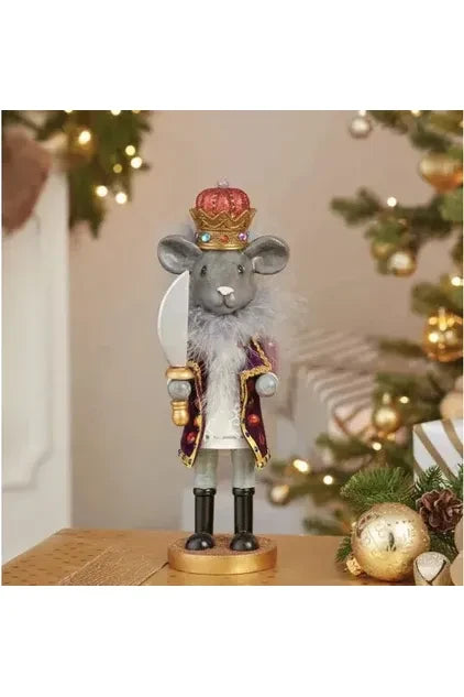 Shop For Kurt Adler 12" Hollywood Mouse King Nutcracker at Michelle's aDOORable Creations