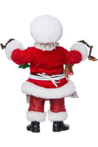 Shop For Kurt Adler 12 - Inch Fabriché Christmas Chef Santa at Michelle's aDOORable Creations