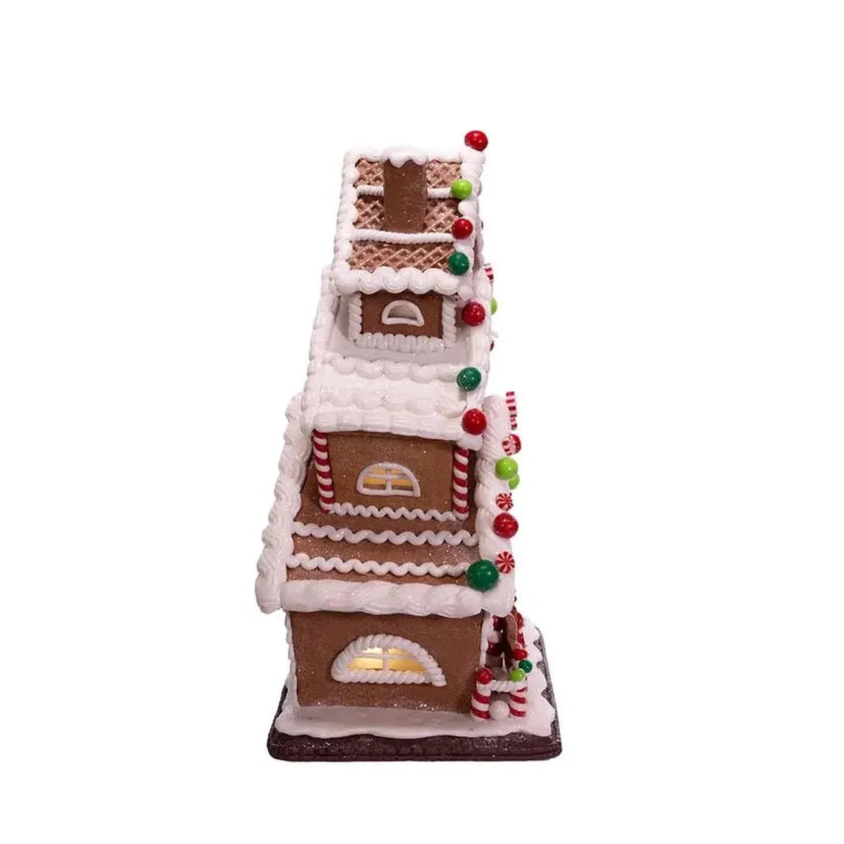 Shop For Kurt Adler 13" LED Gingerbread Cookie 3 - Layer House at Michelle's aDOORable Creations