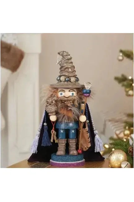 Kurt Adler 15" Hollywood Nutcrackers™ Brown Wizard Nutcracker - Michelle's aDOORable Creations - Nutcrackers