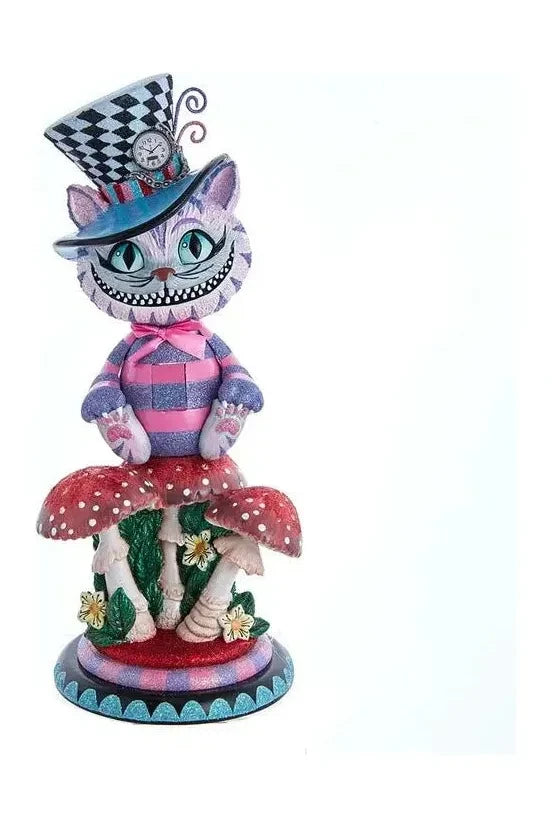 Kurt Adler 15" Hollywood Nutcrackers™ Cheshire Cat Nutcracker - Michelle's aDOORable Creations - Nutcrackers