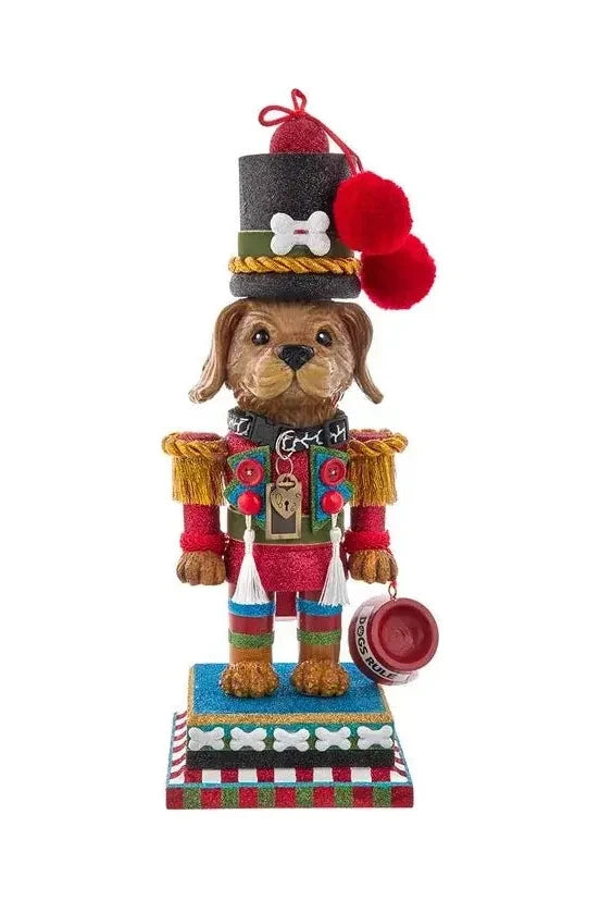 Kurt Adler 15" Hollywood Nutcrackers™ Dogs Rule Nutcracker - Michelle's aDOORable Creations - Nutcrackers