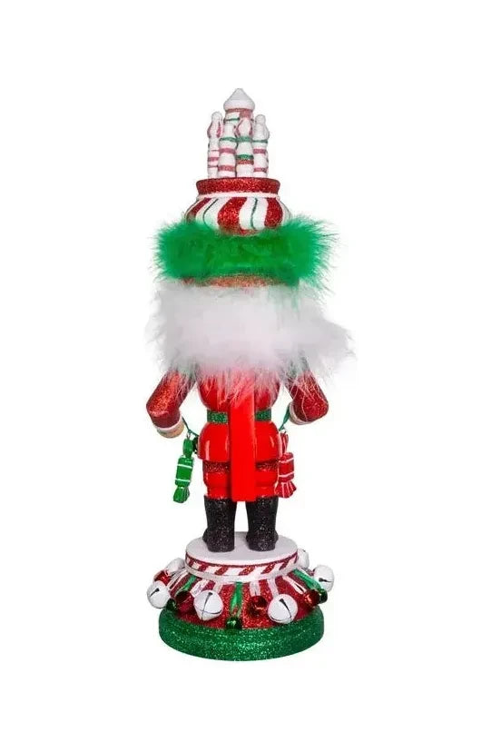 Shop For Kurt Adler 15" Hollywood Nutcrackers™ Red, White & Green Candy Tower Hat Nutcracker at Michelle's aDOORable Creations