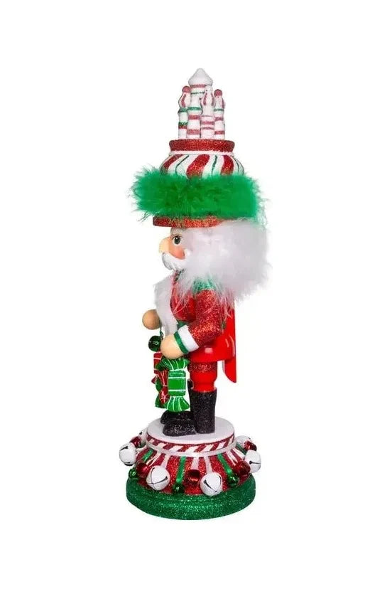 Shop For Kurt Adler 15" Hollywood Nutcrackers™ Red, White & Green Candy Tower Hat Nutcracker at Michelle's aDOORable Creations