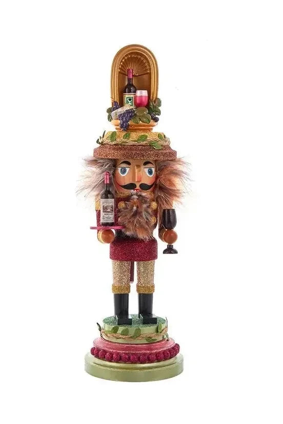 Kurt Adler 15" Hollywood Nutcrackers™ Wine Nutcracker - Michelle's aDOORable Creations - Nutcrackers