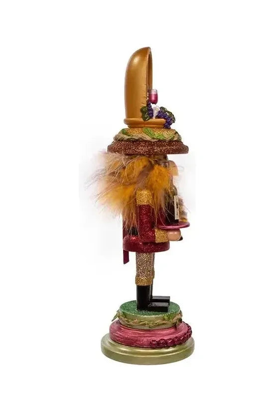 Kurt Adler 15" Hollywood Nutcrackers™ Wine Nutcracker - Michelle's aDOORable Creations - Nutcrackers