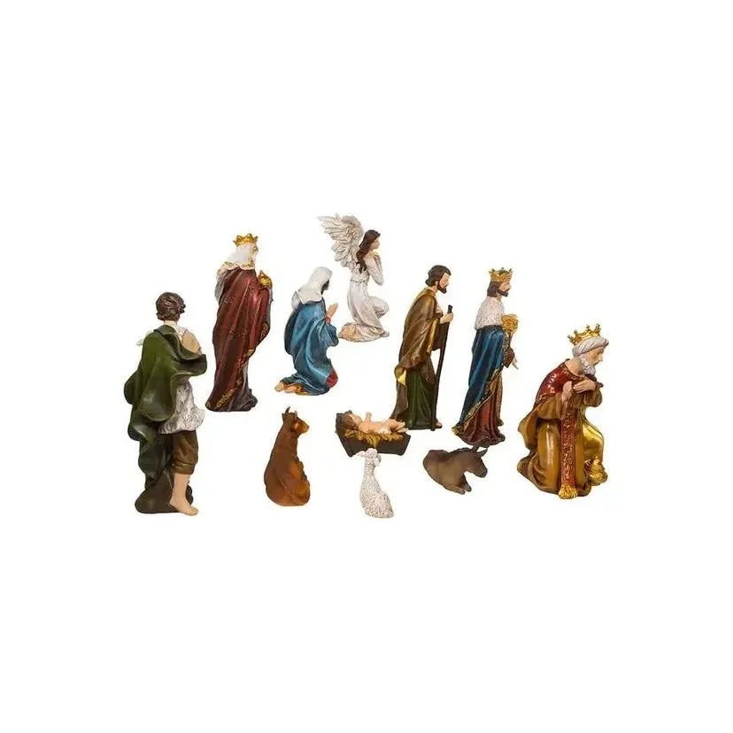 Shop For Kurt Adler 15" Nativity Figurine Table Pieces, 11 - Piece Set at Michelle's aDOORable Creations
