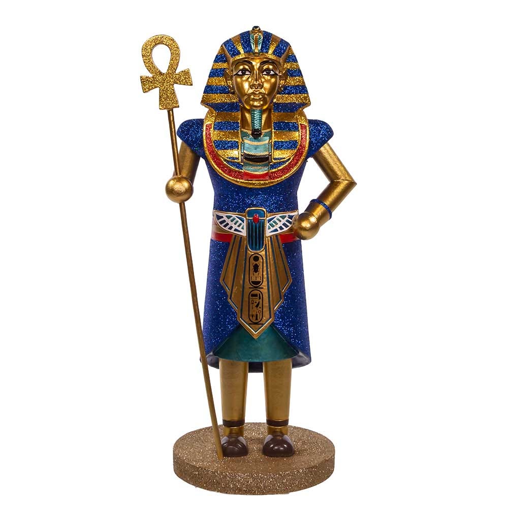Shop For Kurt Adler 15" Resin King Tut Nutcracker at Michelle's aDOORable Creations