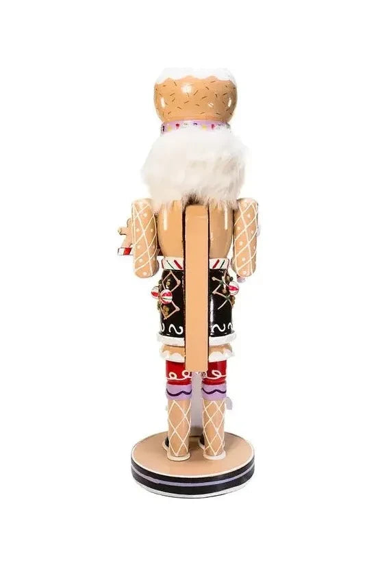 Shop For Kurt Adler 16 - Inch Gingerbread Nutcracker at Michelle's aDOORable Creations