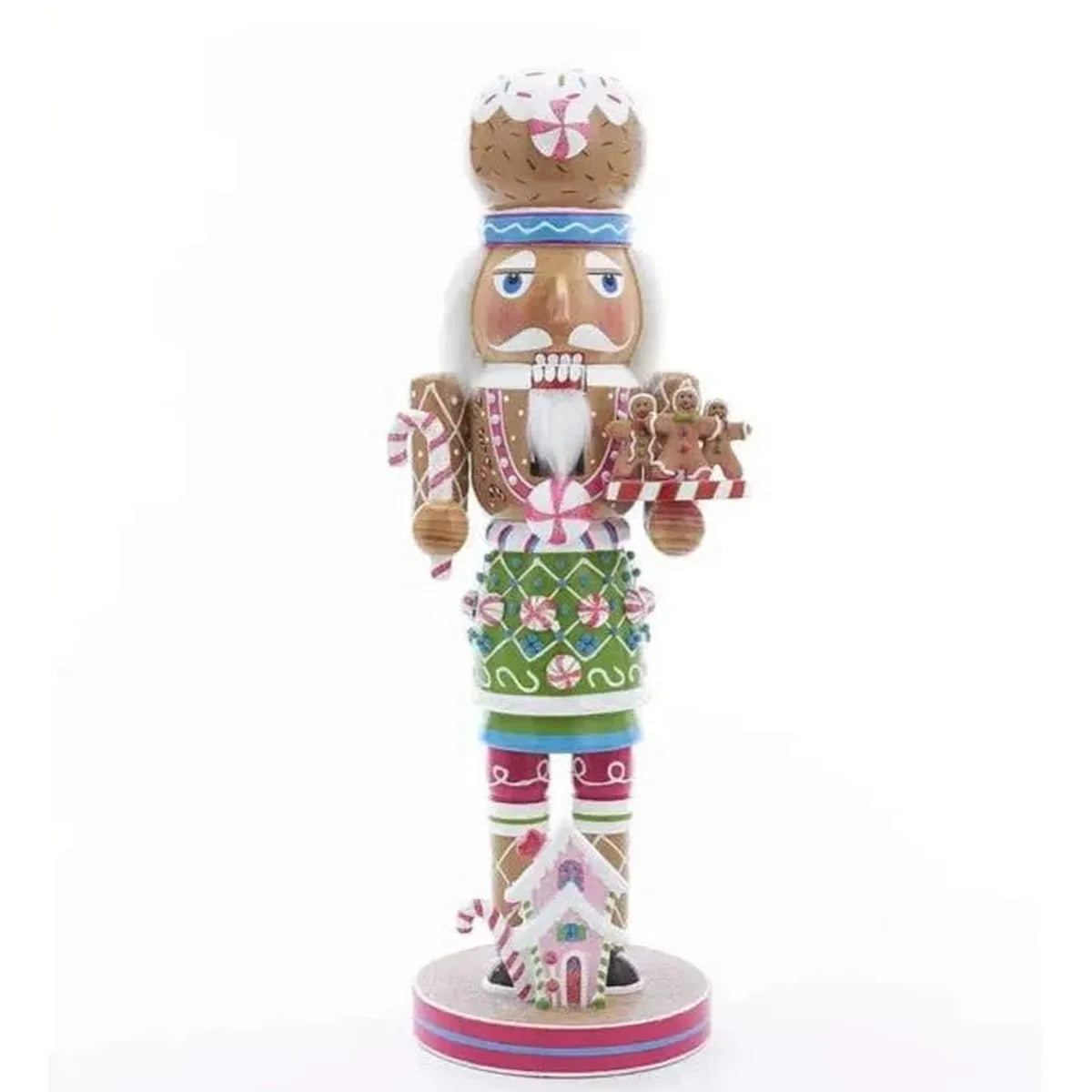 Shop For Kurt Adler 16 - Inch Wooden Gingerbread Nutcracker at Michelle's aDOORable Creations
