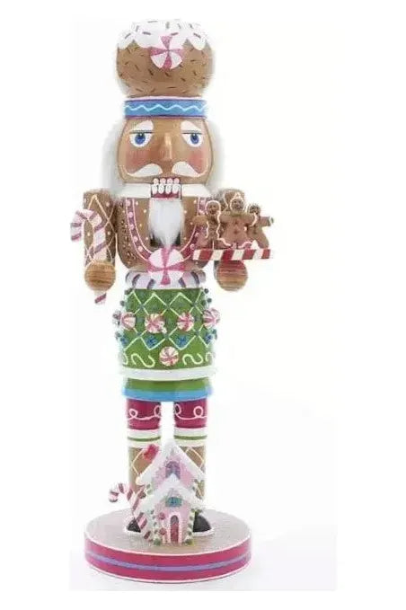 Shop For Kurt Adler 16 - Inch Wooden Gingerbread Nutcracker at Michelle's aDOORable Creations