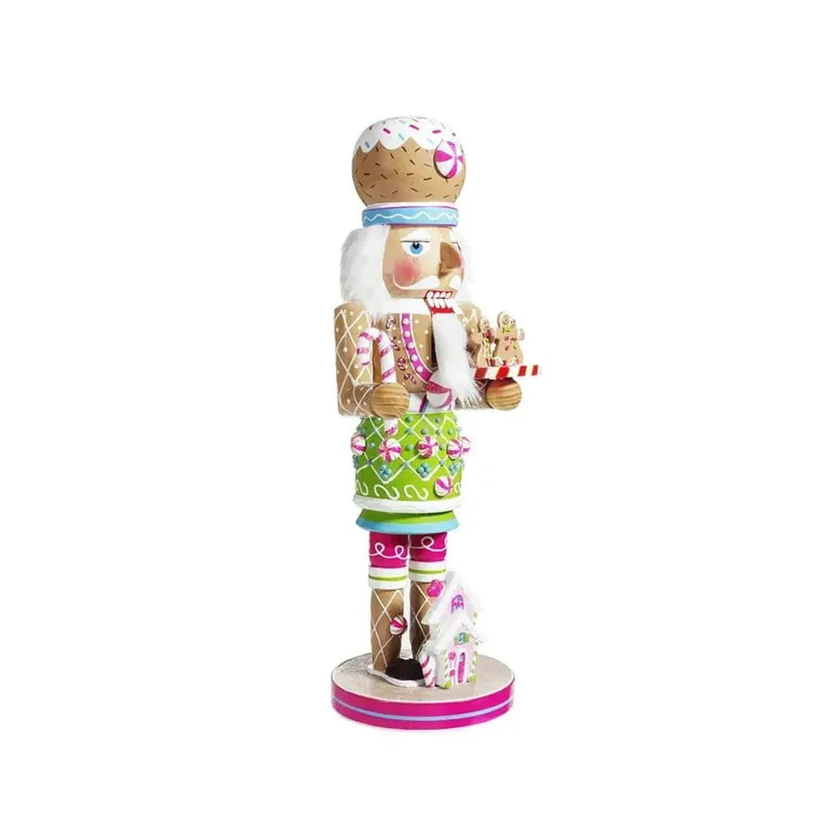 Shop For Kurt Adler 16 - Inch Wooden Gingerbread Nutcracker at Michelle's aDOORable Creations