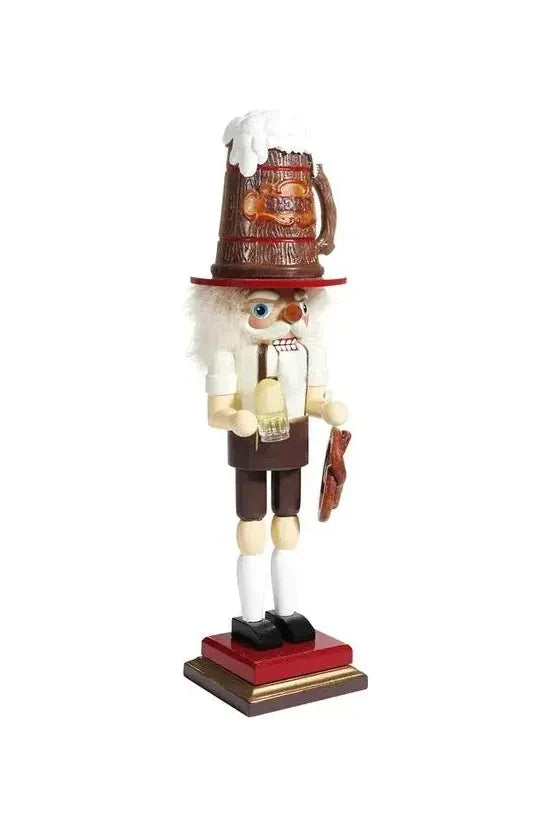 Kurt Adler 17.5" Hollywood Nutcrackers™ Beer and Pretzel Nutcracker - Michelle's aDOORable Creations - Nutcrackers