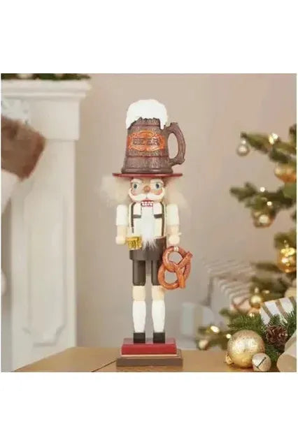 Shop For Kurt Adler 17.5" Hollywood Nutcrackers™ Beer and Pretzel Nutcracker at Michelle's aDOORable Creations