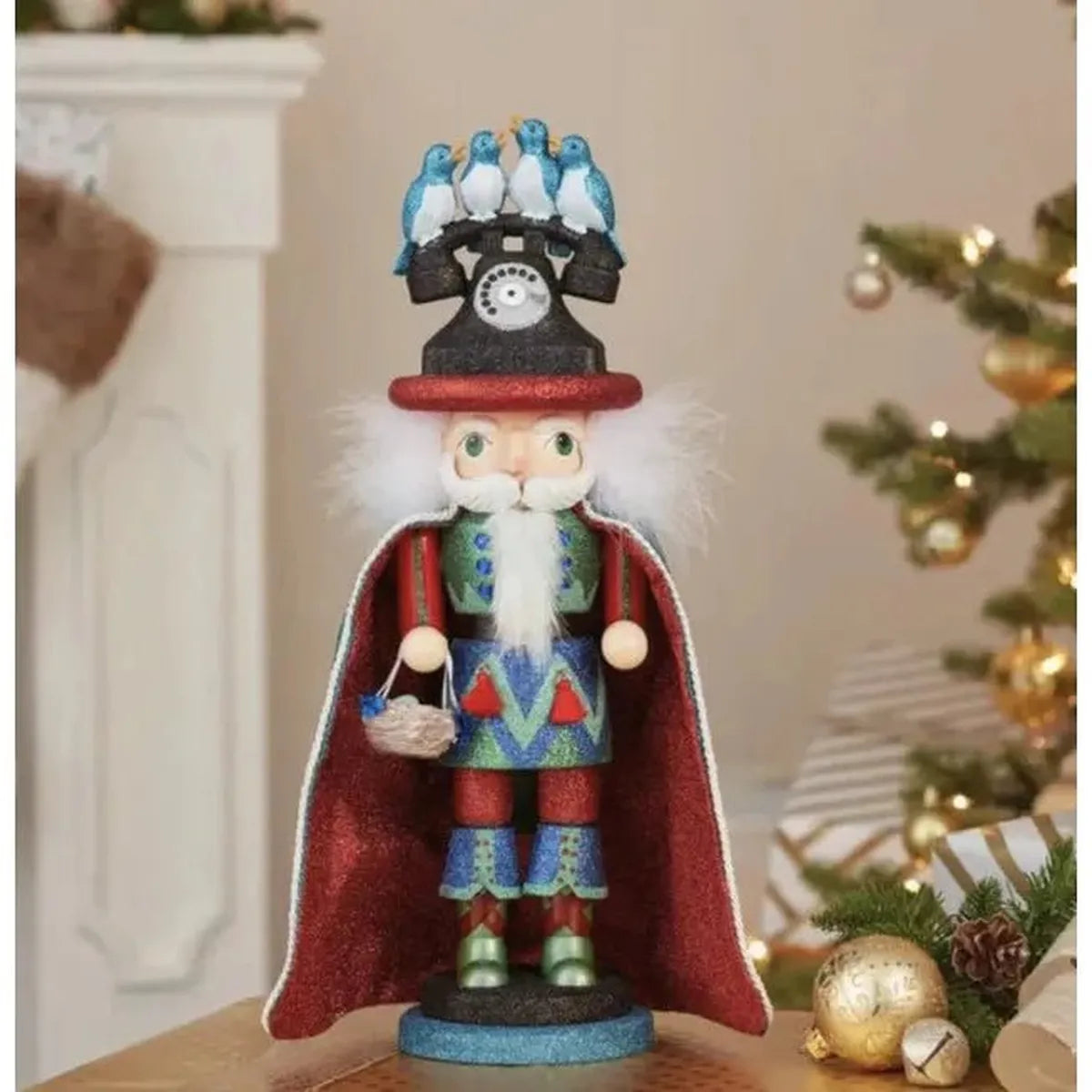 Shop For Kurt Adler 17.5" Hollywood Nutcrackers™ Four Calling Birds Nutcracker at Michelle's aDOORable Creations