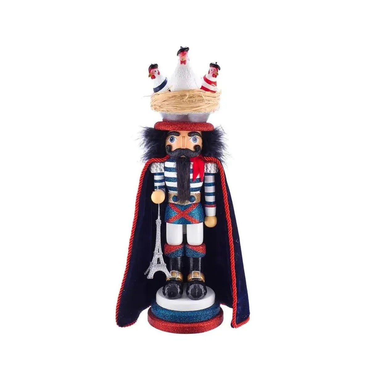 Shop For Kurt Adler 17.5" Hollywood Nutcrackers™ Three French Hens Nutcracker at Michelle's aDOORable Creations