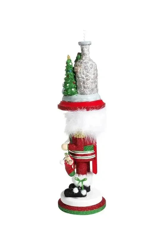 Kurt Adler 17.5-Inch Hollywood™ Stockings on Fireplace Nutcracker - Michelle's aDOORable Creations - Nutcrackers