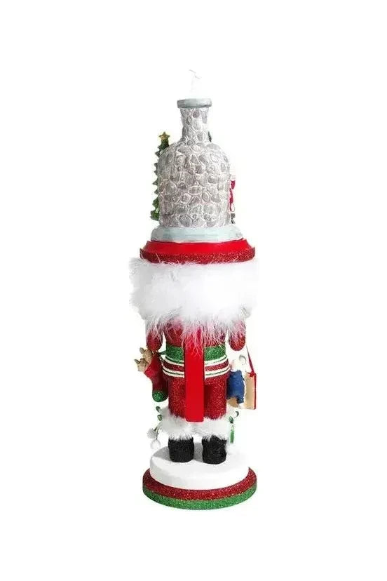 Kurt Adler 17.5-Inch Hollywood™ Stockings on Fireplace Nutcracker - Michelle's aDOORable Creations - Nutcrackers