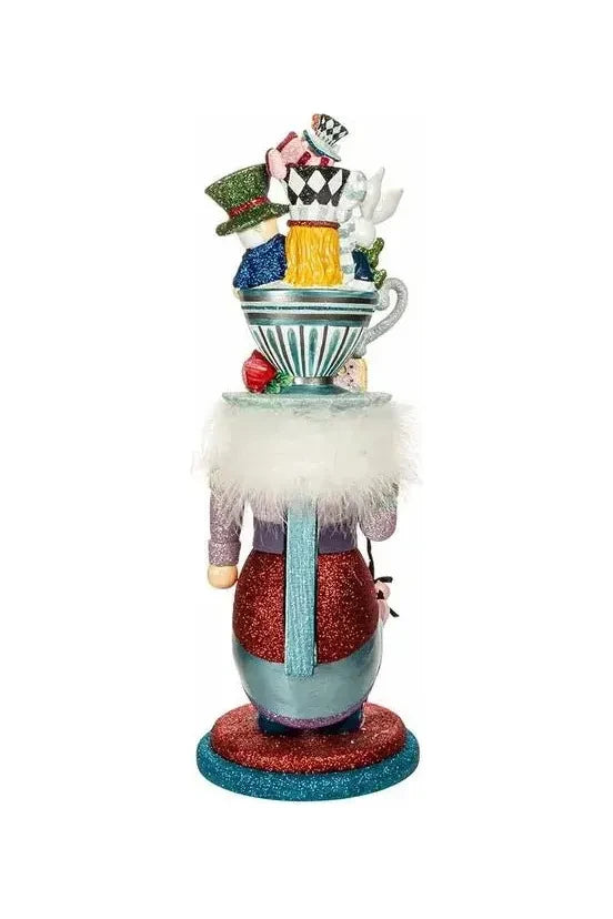 Kurt Adler 18" Hollywood Nutcrackers™ Alice Teacup Hat Nutcracker - Michelle's aDOORable Creations - Nutcrackers