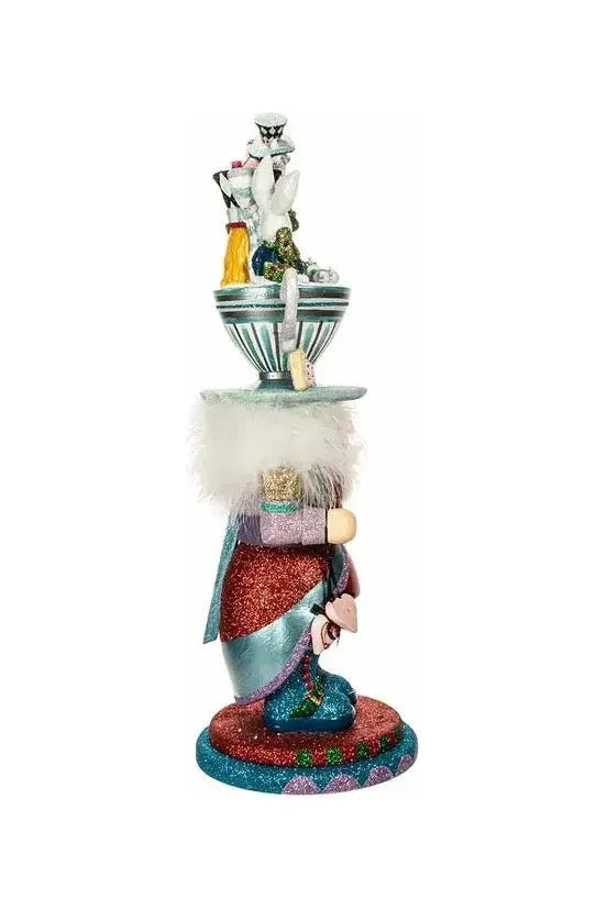 Kurt Adler 18" Hollywood Nutcrackers™ Alice Teacup Hat Nutcracker - Michelle's aDOORable Creations - Nutcrackers