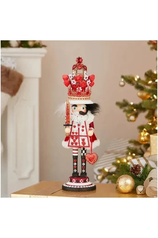 Shop For Kurt Adler 18" Hollywood Nutcrackers™ King Of Hearts Nutcracker at Michelle's aDOORable Creations