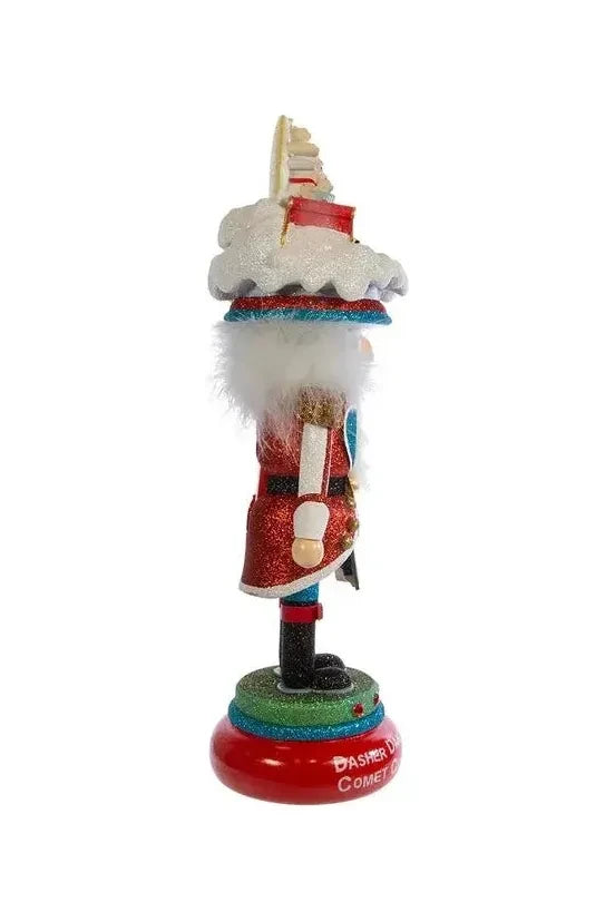 Kurt Adler 18" Hollywood Nutcrackers™ Now Dasher, Now Dancer... Nutcracker - Michelle's aDOORable Creations - Nutcrackers