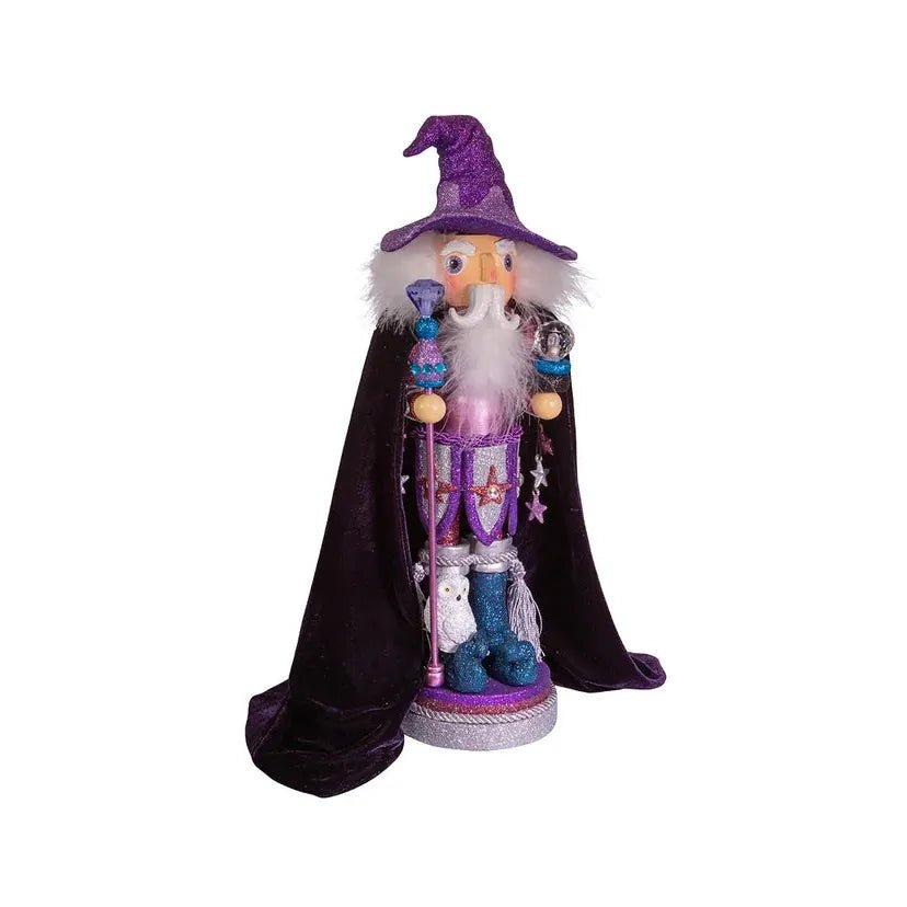 Shop For Kurt Adler 18" Hollywood Nutcrackers™ Purple Wizard Nutcracker at Michelle's aDOORable Creations