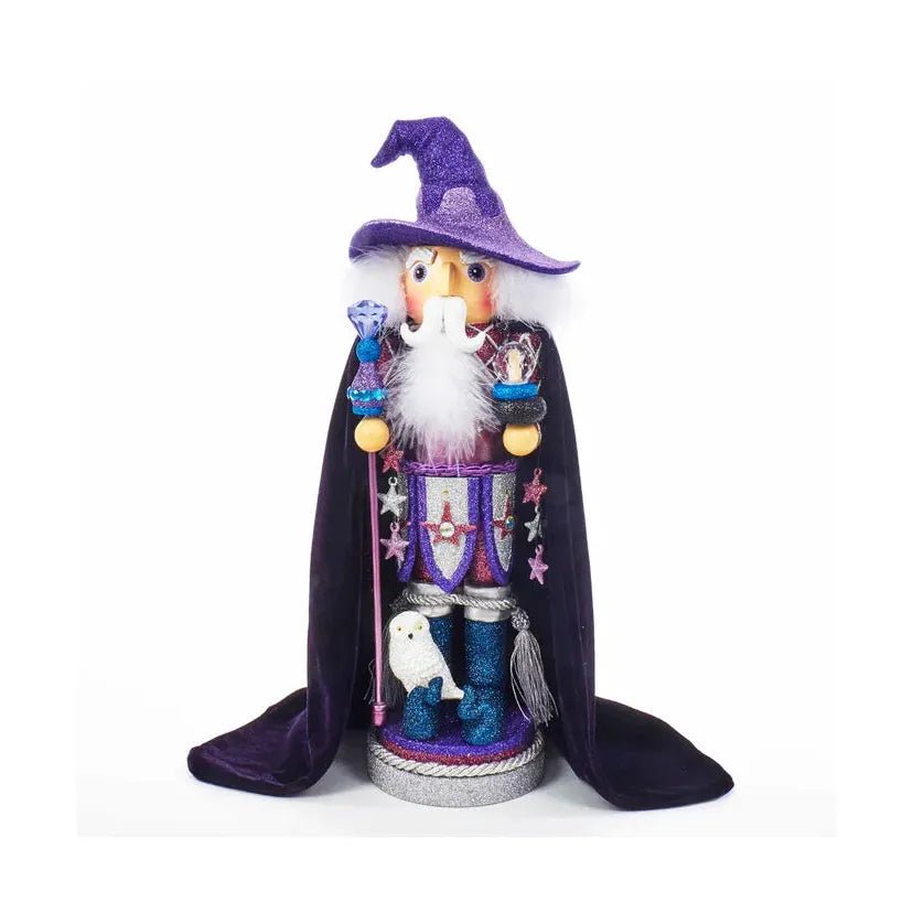 Shop For Kurt Adler 18" Hollywood Nutcrackers™ Purple Wizard Nutcracker at Michelle's aDOORable Creations