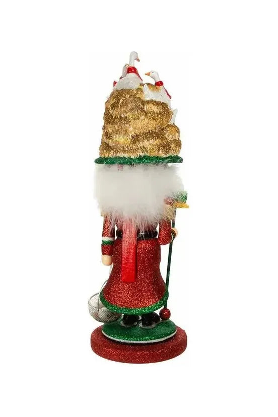 Kurt Adler 18" Hollywood Nutcrackers™ Six Geese A Laying Nutcracker - Michelle's aDOORable Creations - Nutcrackers
