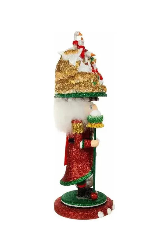 Kurt Adler 18" Hollywood Nutcrackers™ Six Geese A Laying Nutcracker - Michelle's aDOORable Creations - Nutcrackers